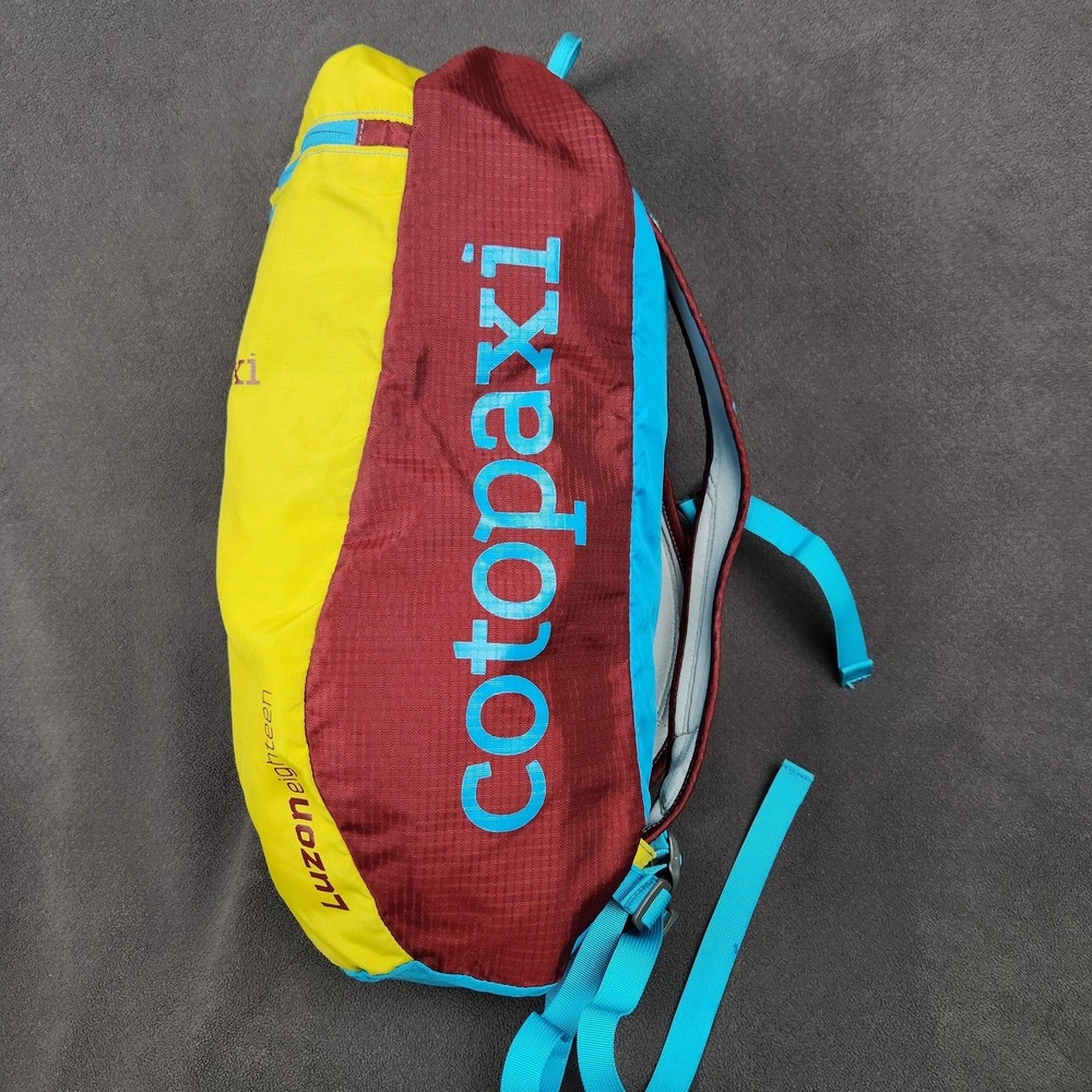 Cotopaxi Luzon 18L Multicolor Ripstop Backpack Daypack Lightweight Hiking Unisex - Picture 3 of 11